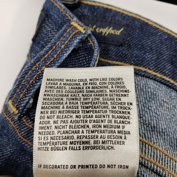 COH Kelly #063 Stretch Low Waist Cropped Jeans 30 - Picture 5 of 8